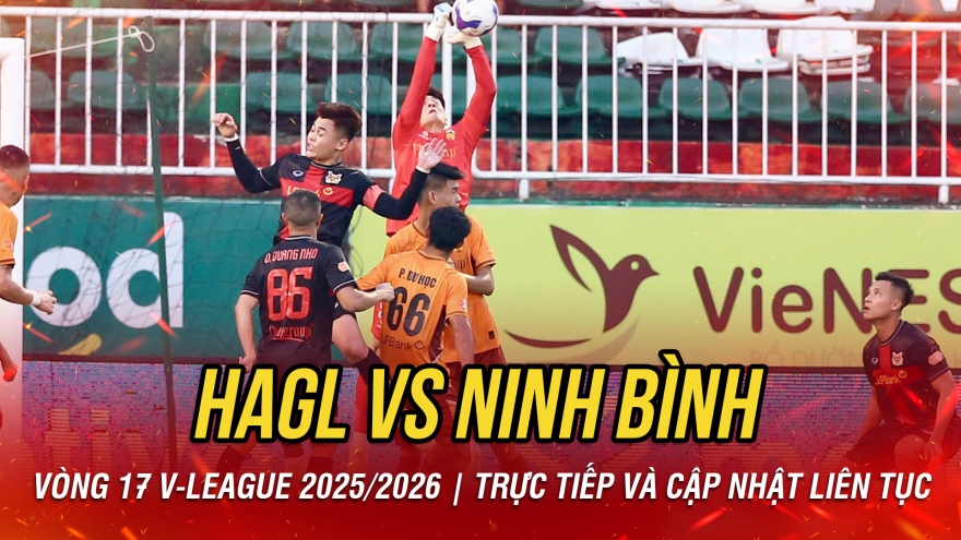 TRỰC TIẾP HAGL 1 - 1 Ninh Bình: Quả phạt đền nghiệt ngã